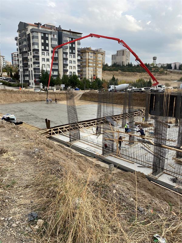Bodrum kat betonarme işleri